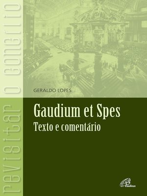 cover image of Gaudium et Spes
